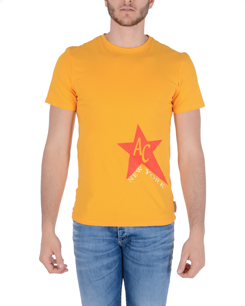 Maglietta da uomo Andrew Charles KEITA YELLOW S6