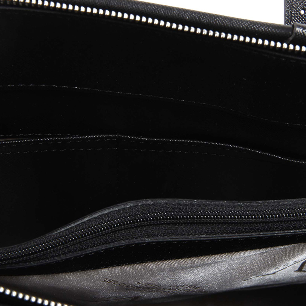V 1969 Italia Borsa da donna nera RENTA