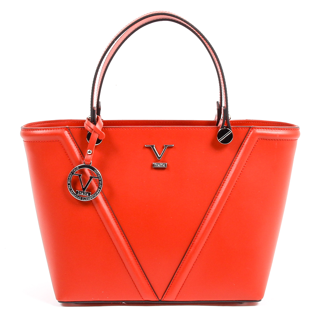 V 1969 Italia Womens Handbag V008-S RUGA ROSSO