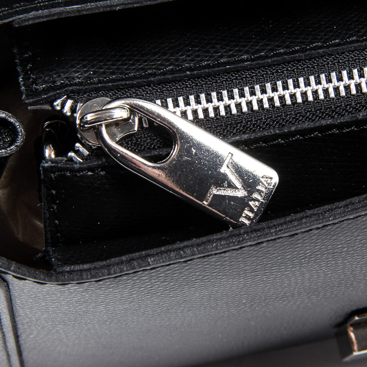 Borsa da donna V 1969 Italia V020-S PALMELLATO NERO
