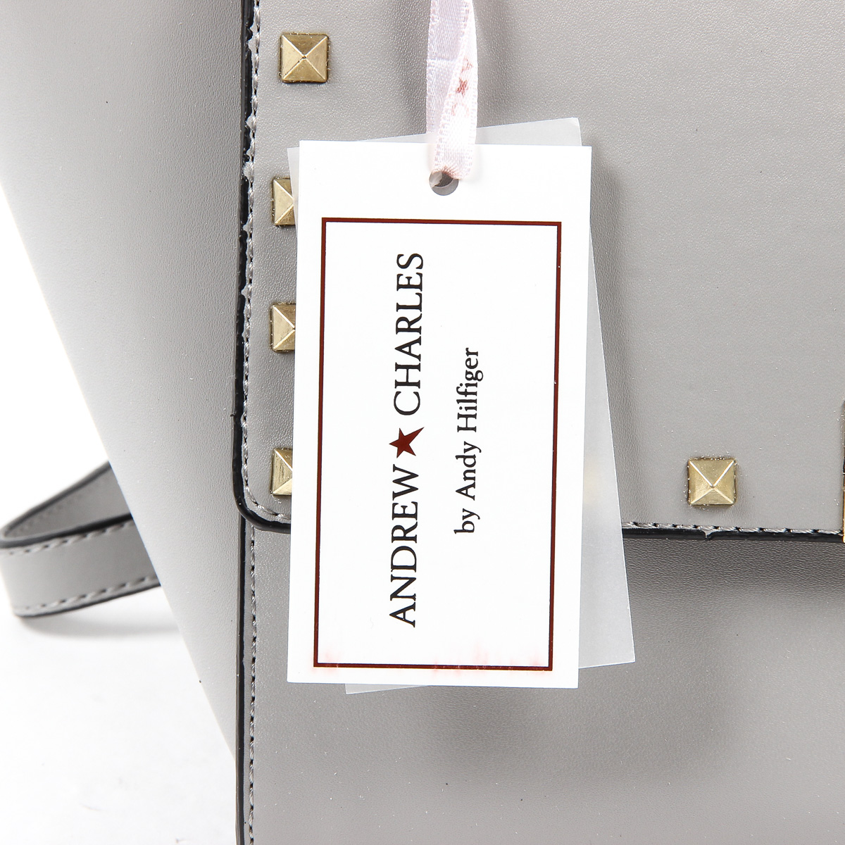Borsa a mano da donna Andrew Charles grigio chiaro JAIME