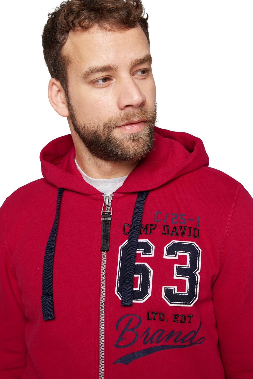 Giacca da uomo Camp David con cappuccio