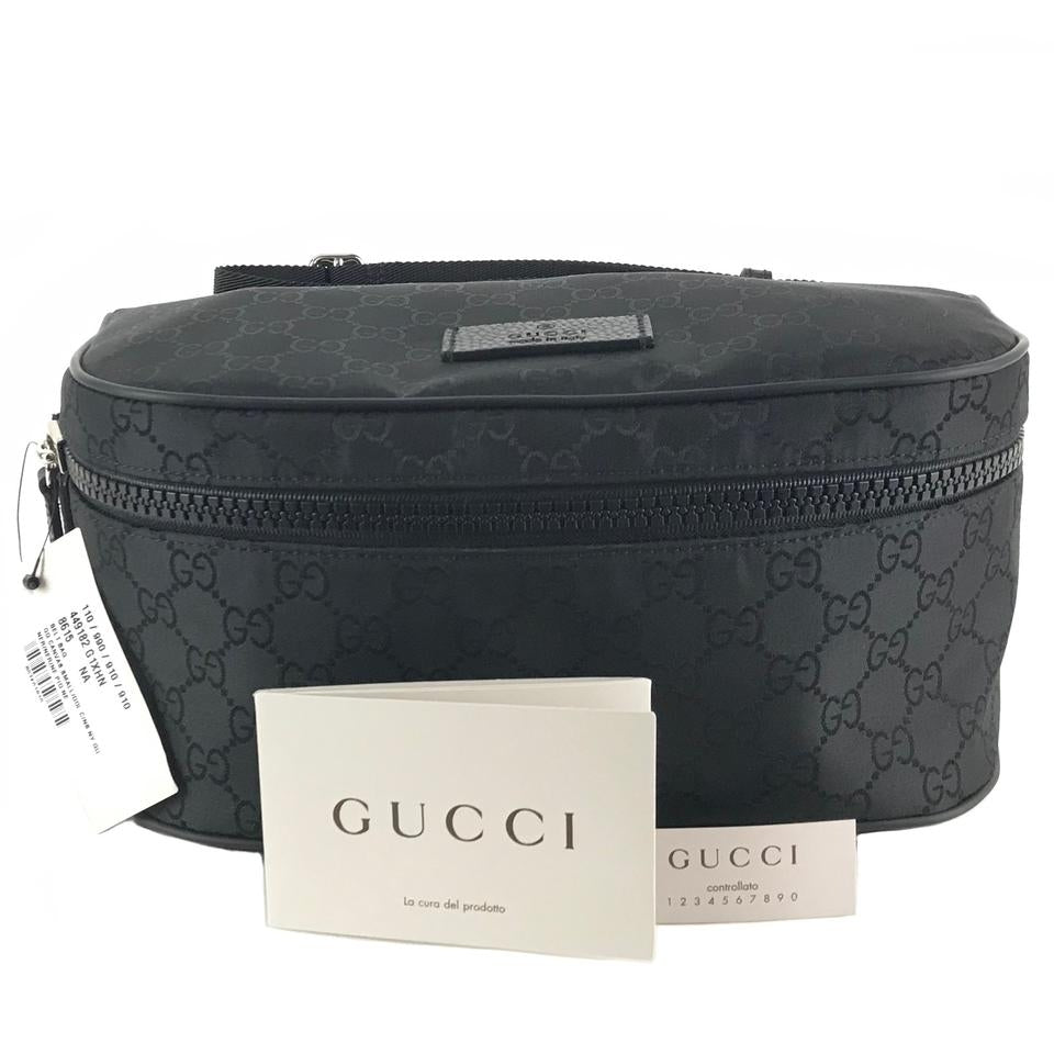 Borsa a marsupio Gucci con cintura nera