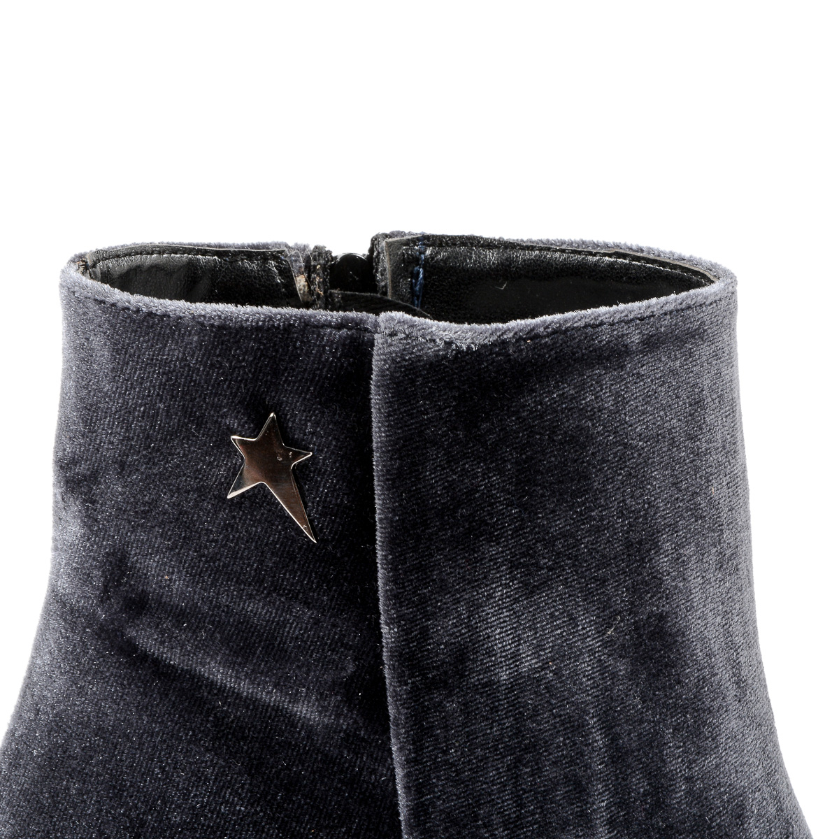 Stivaletti con tacco da donna Andrew Charles, grigi CHARLIZE