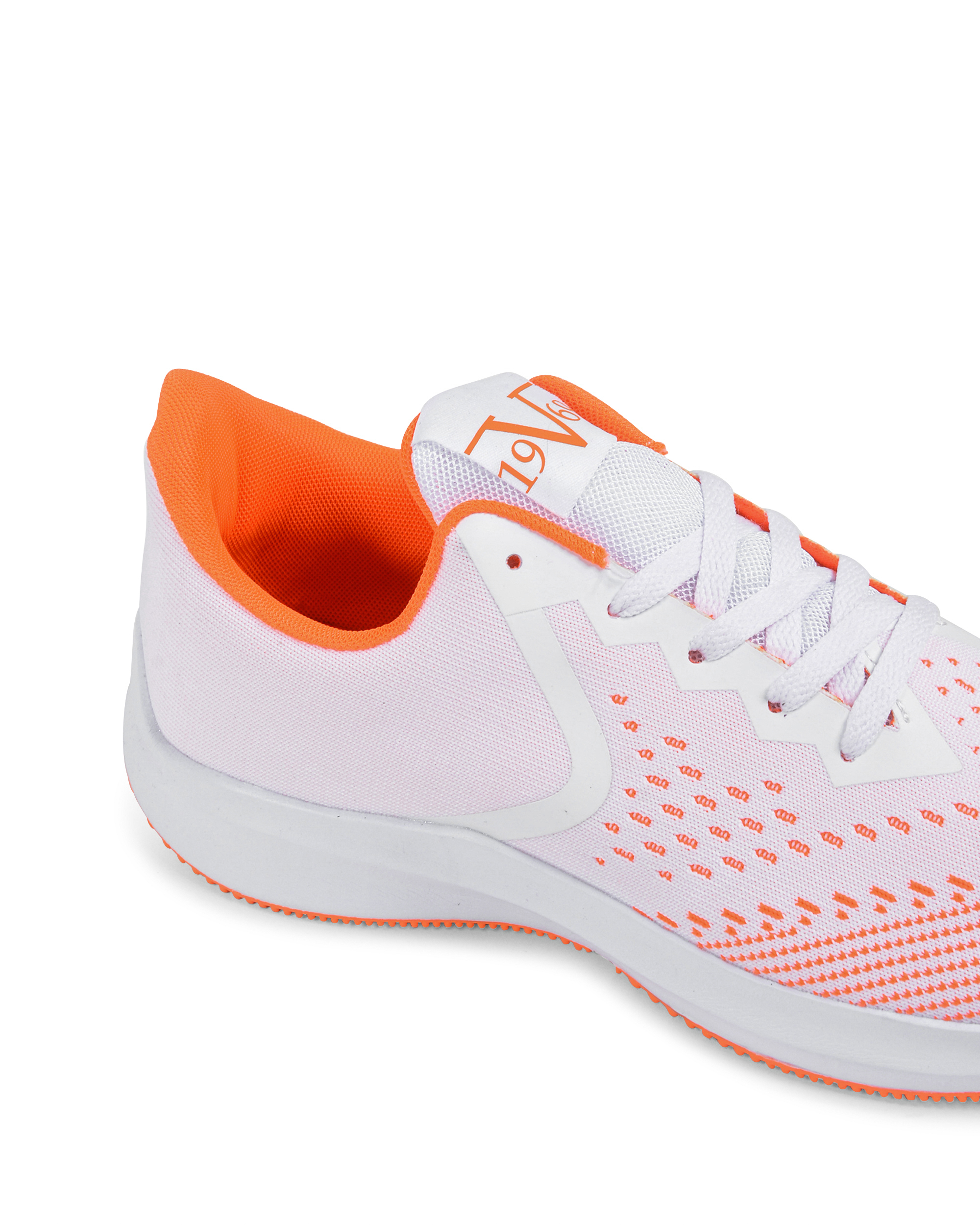 Sneaker Uomo 19V69 Italia V032 BIANCO ARANCIONE