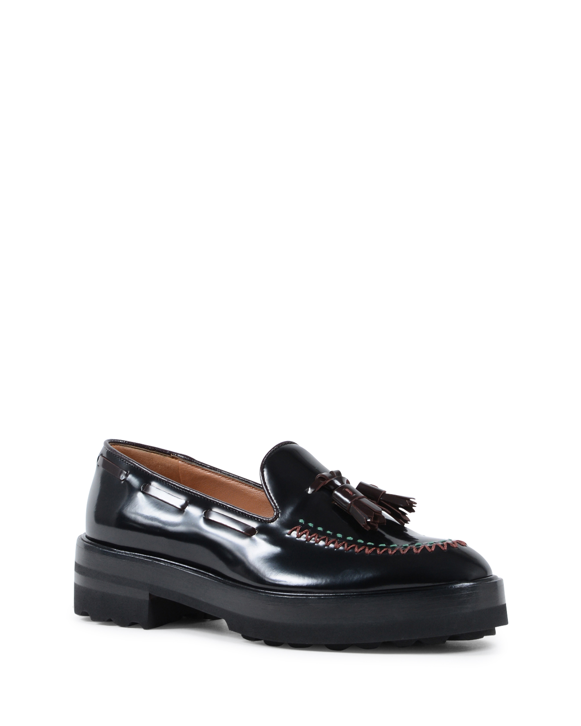 Fratelli Rossetti Mocassino con tacco da donna nero 66398 WINDSOR NERO