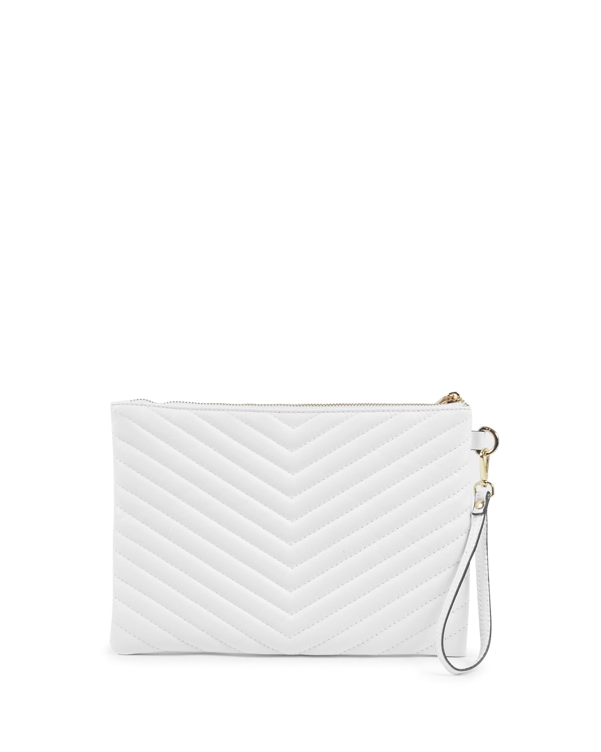 V Italia Womens Clutch White V613 52 SAUVAGE BIANCO