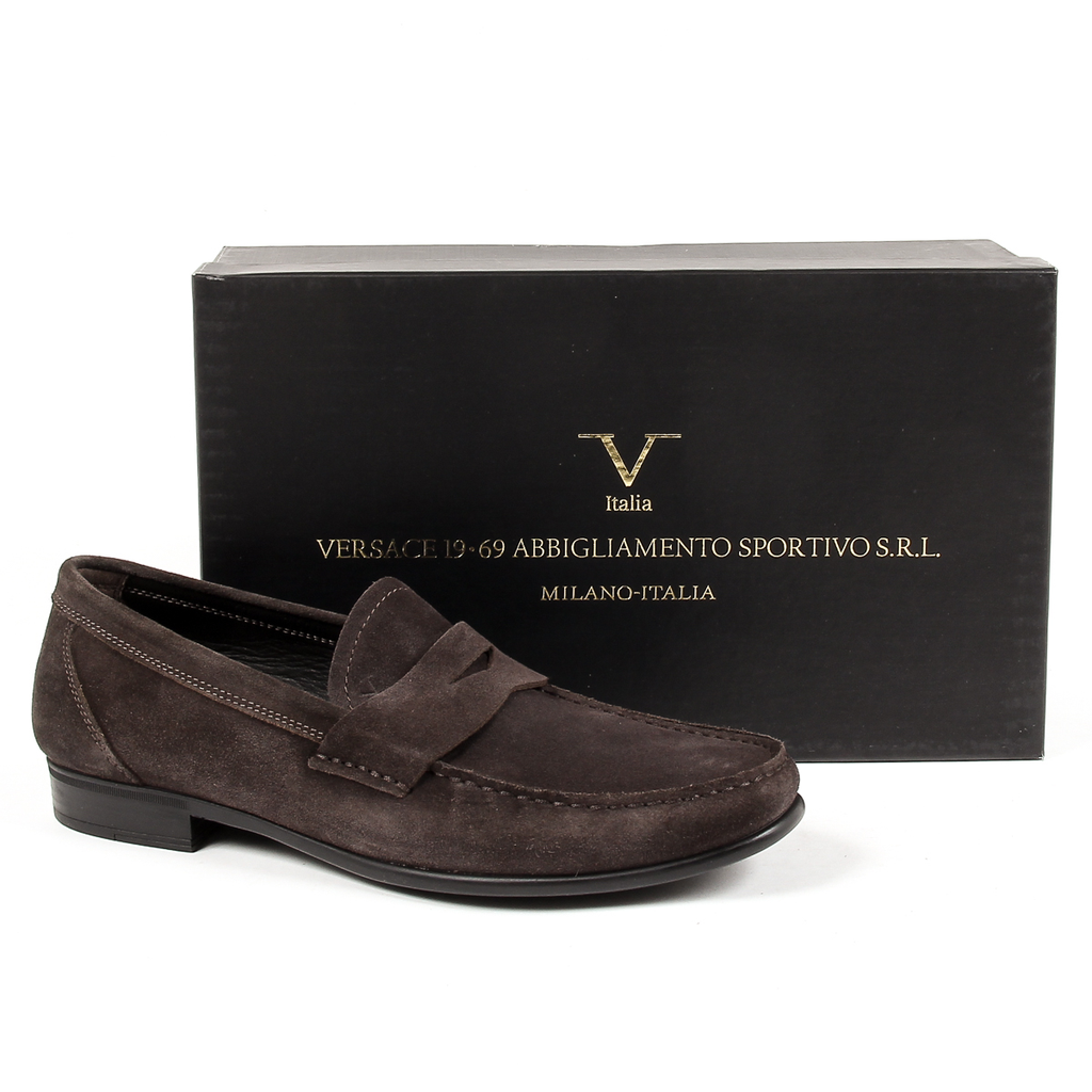 V 1969 Italia Mocassino da uomo marrone LEONARDO