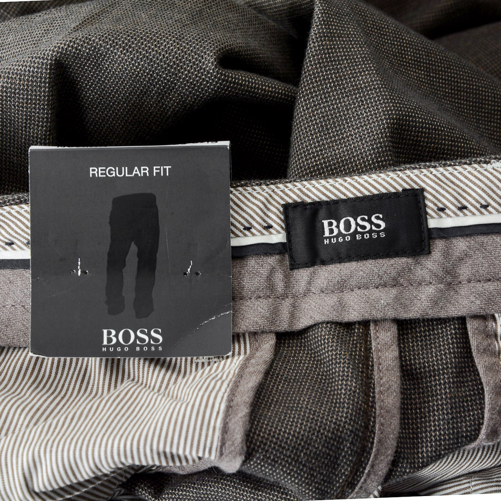 Pantaloni da uomo Hugo Boss grigi CRIGAN