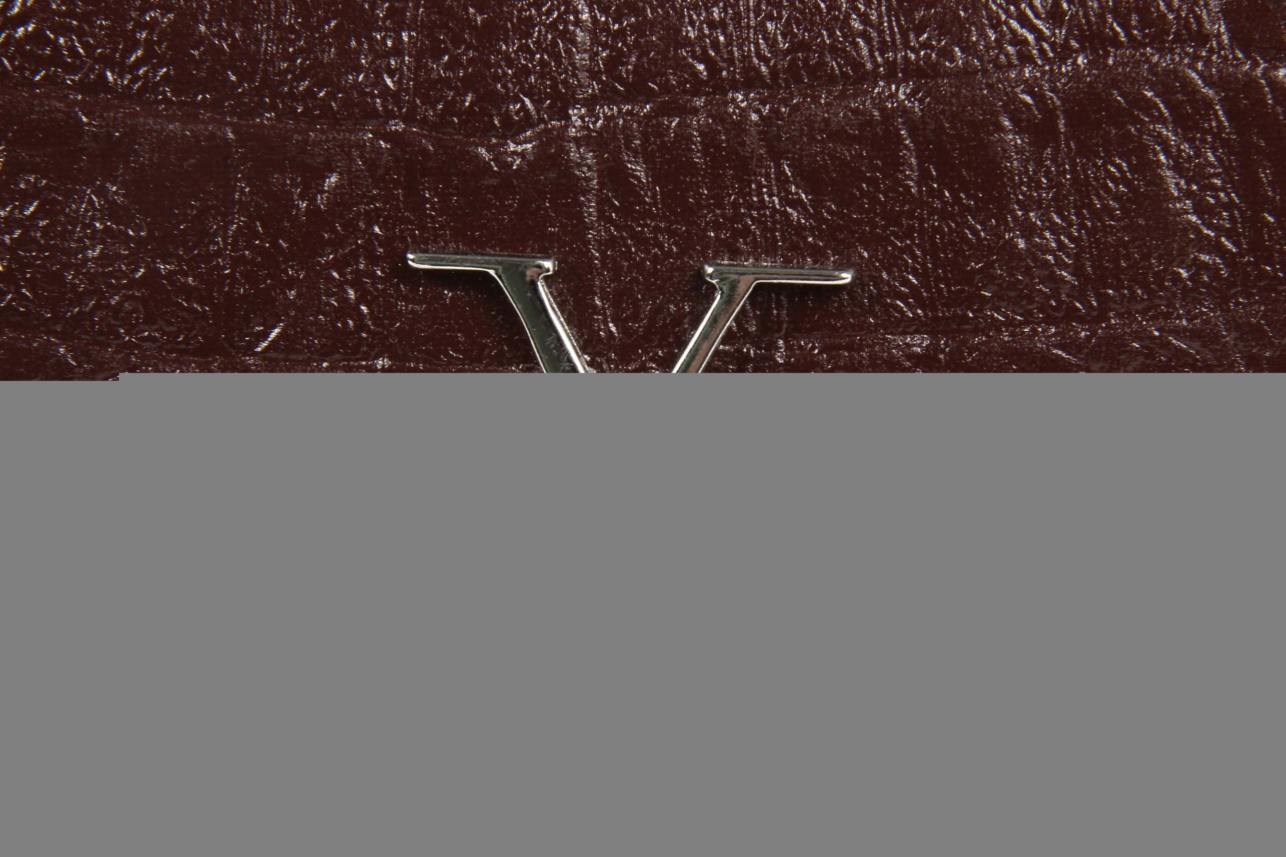 V 1969 Italia Borsa da donna ARC04 PELAGIA COCCO BORDEAUX