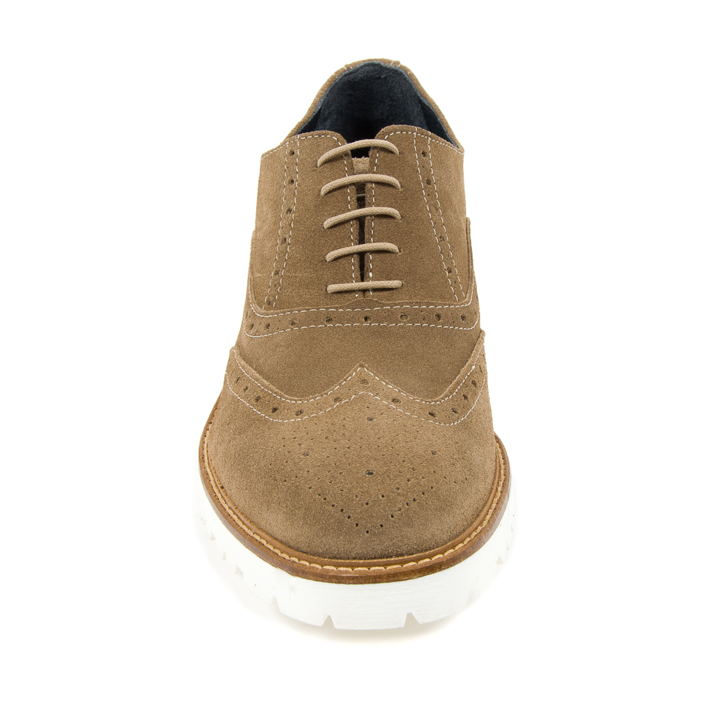 Andrew Charles Scarpe Brogue da Uomo Taupe LUIS