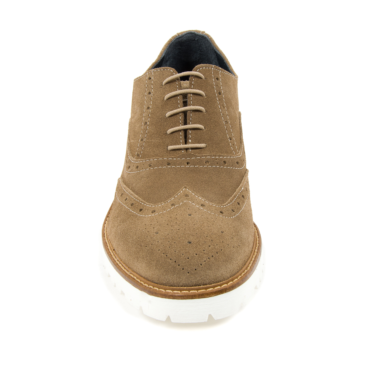 Andrew Charles Scarpe Brogue da Uomo Taupe LUIS