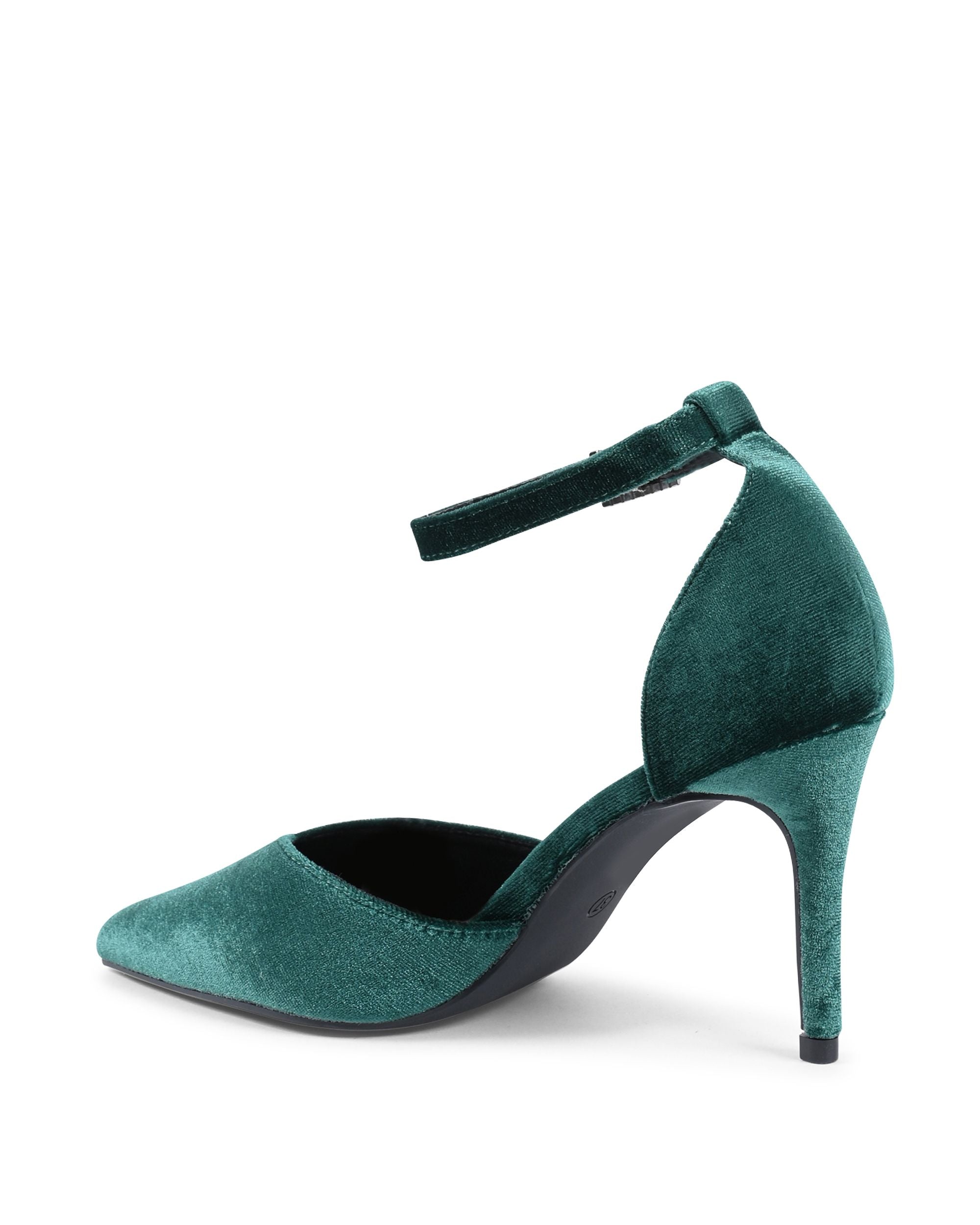 19V69 Italia Scarpe da donna con cinturino alla caviglia Verde F0110 VERDE