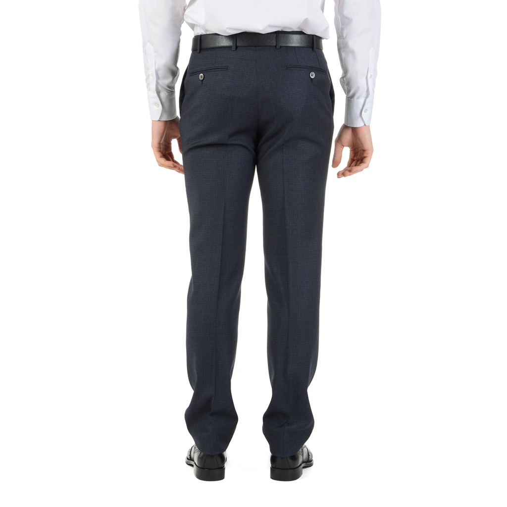 Abito da uomo Corneliani a maniche lunghe grigio scuro Super 110's