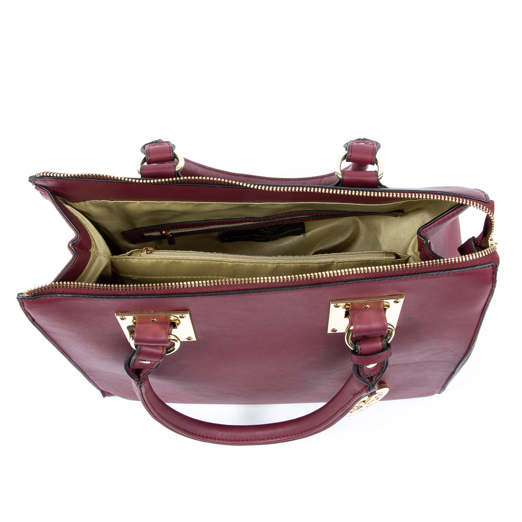 V 1969 Italia Borsa da donna Bordeaux LISA