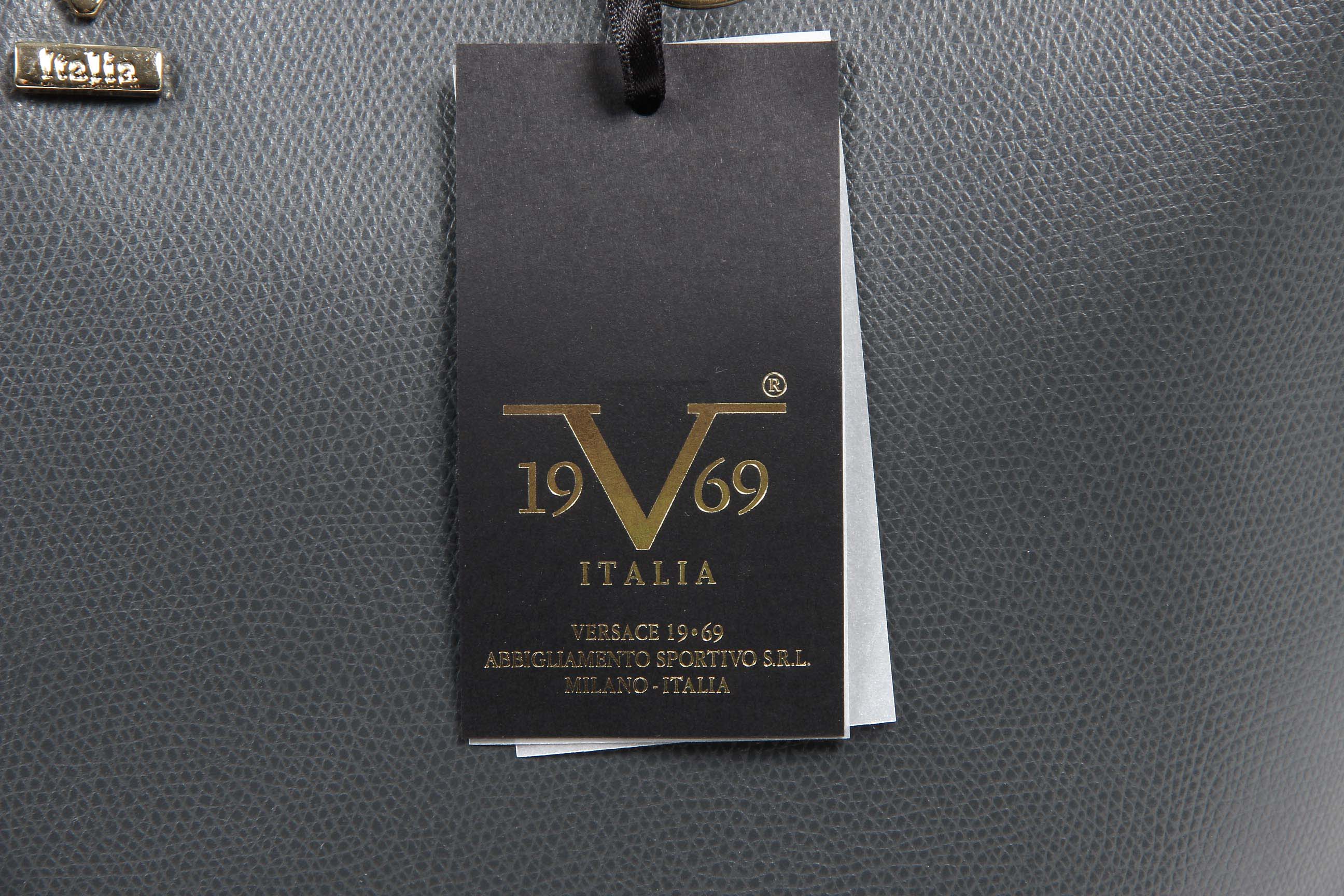 Borsa da donna V 1969 Italia V009 SAFFIANO GRIGIO