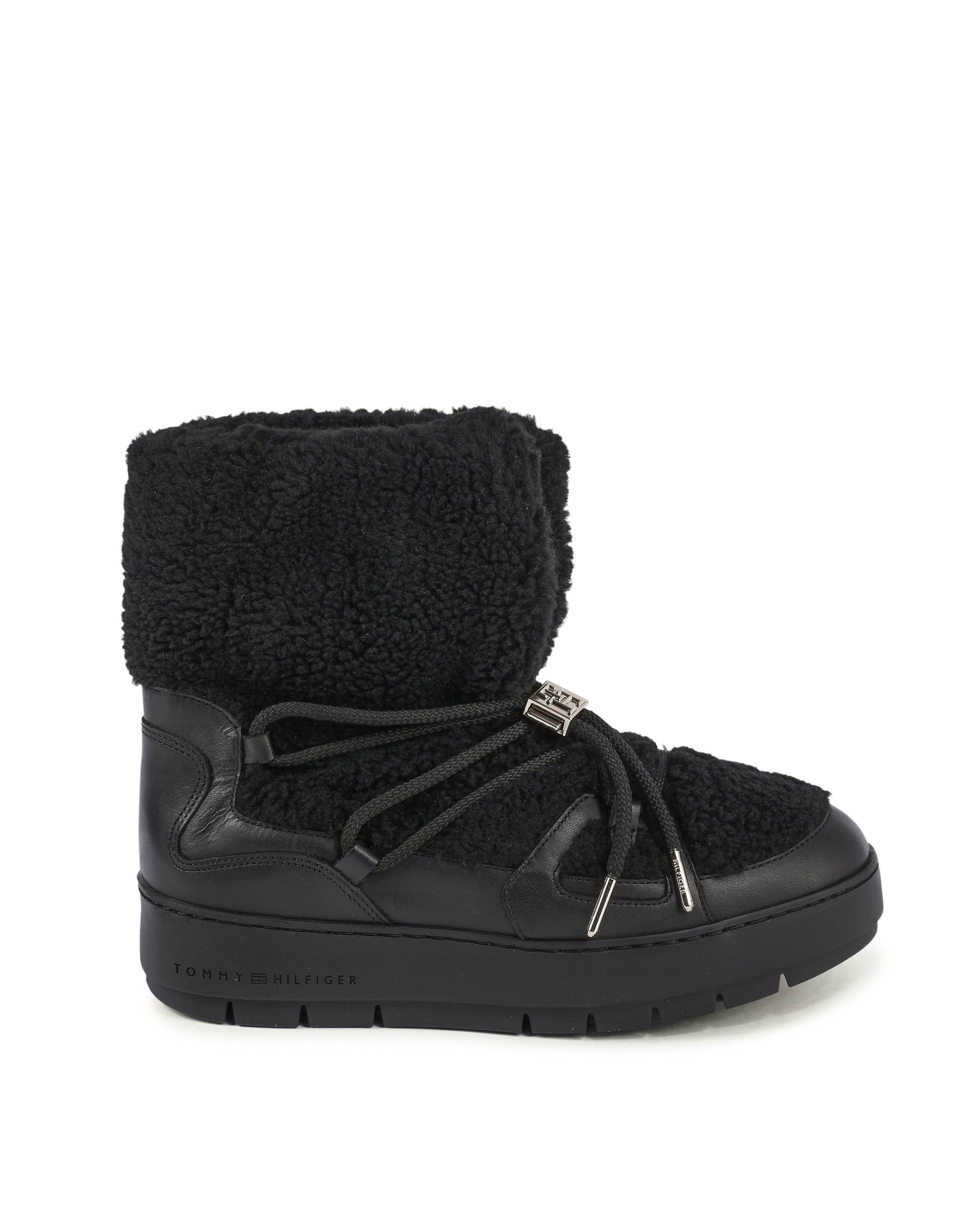Tommy Hilfiger Stivali da donna NERO FW0FW07505BDS