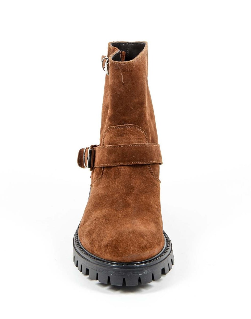 V 1969 Italia Stivaletto corto da donna B1441 VELOUR RUST