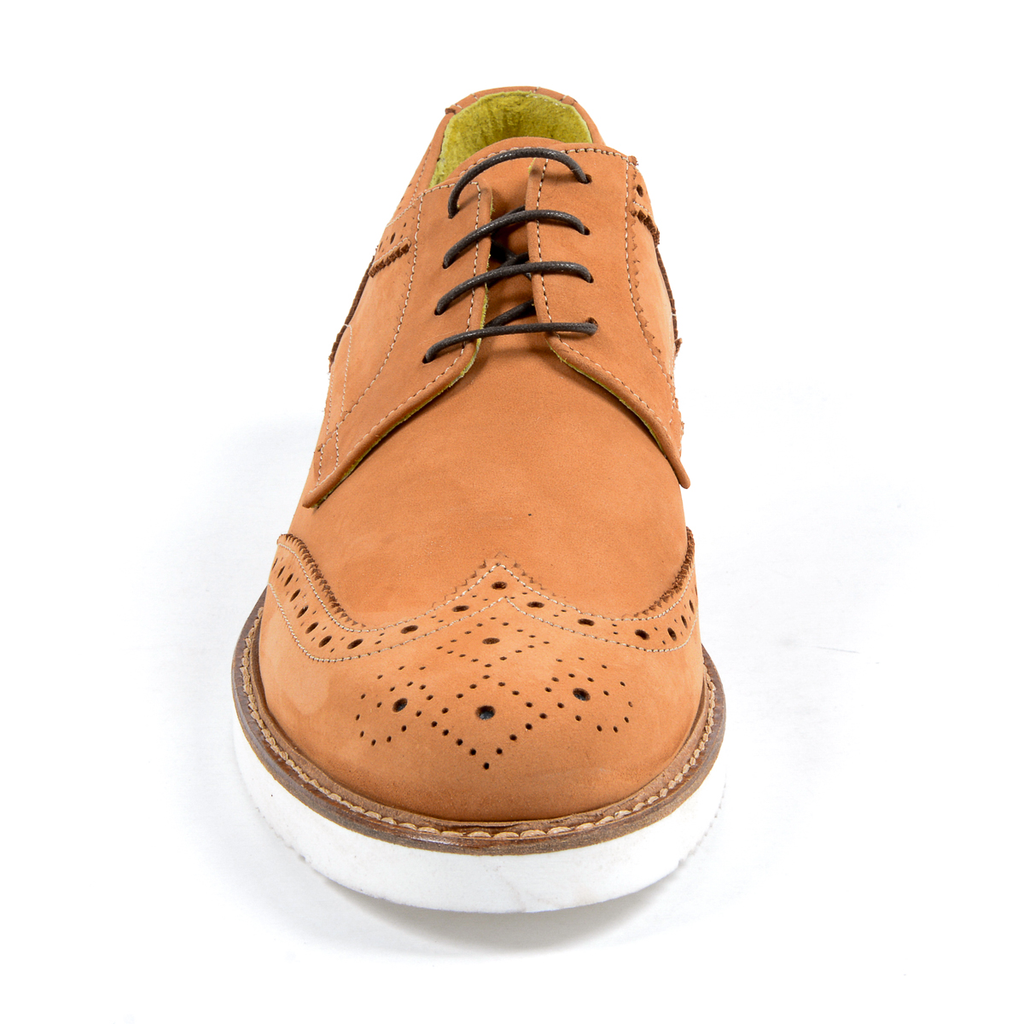 V 1969 Italia Scarpe Oxford Brogue da uomo Marrone PEDRO