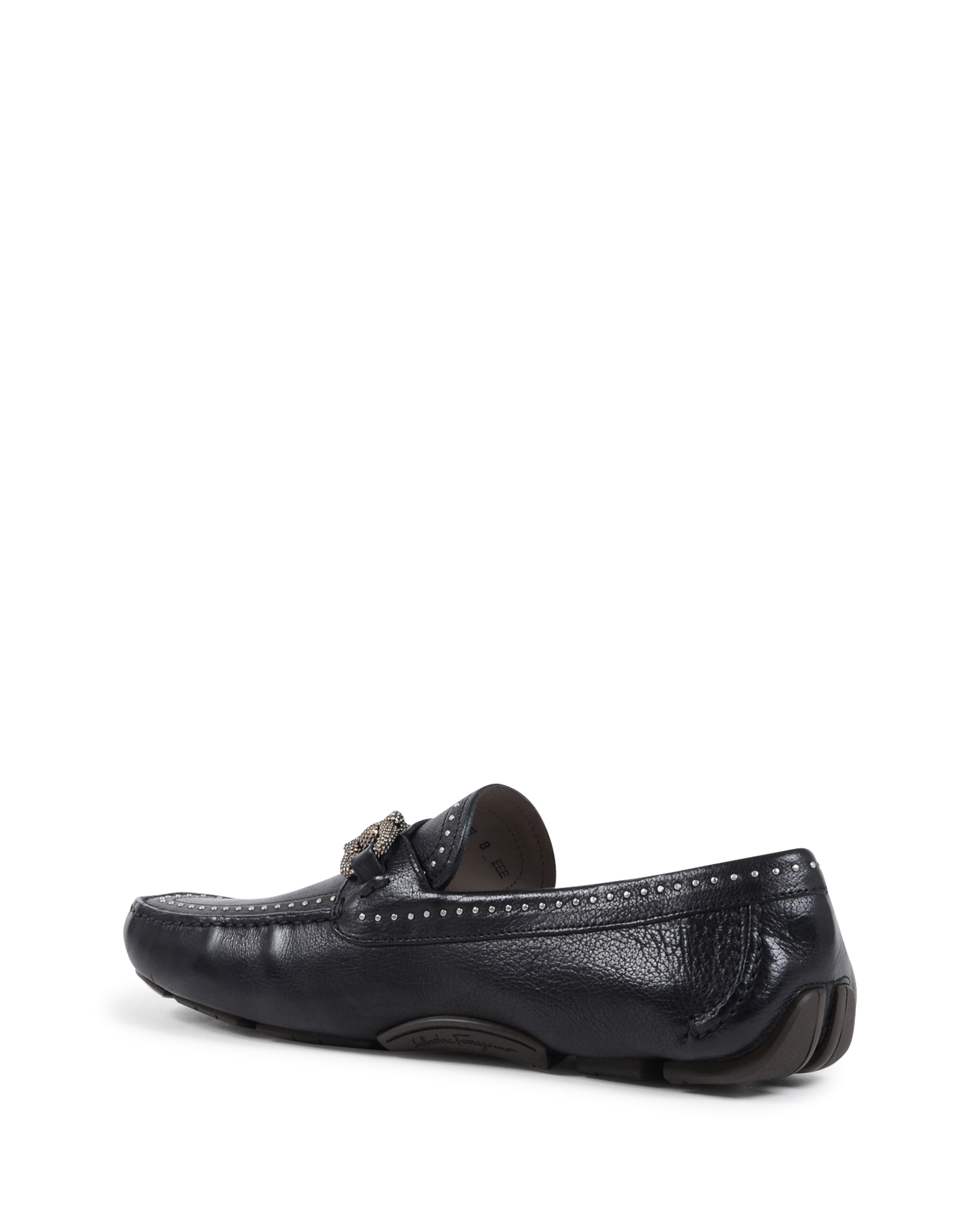 Mocassino Uomo Salvatore Ferragamo Nero PARIGI STU