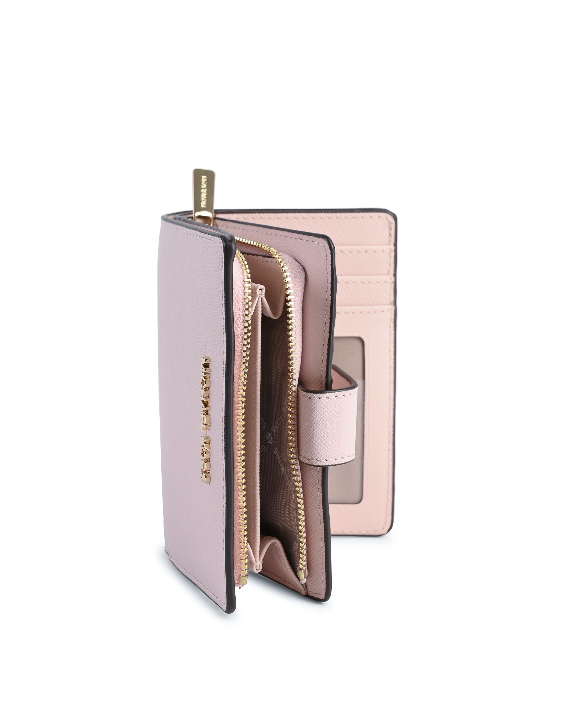 Portafoglio medio Michael Kors Bifold Crossgrain 35F7GTVF2L PWD BLSH