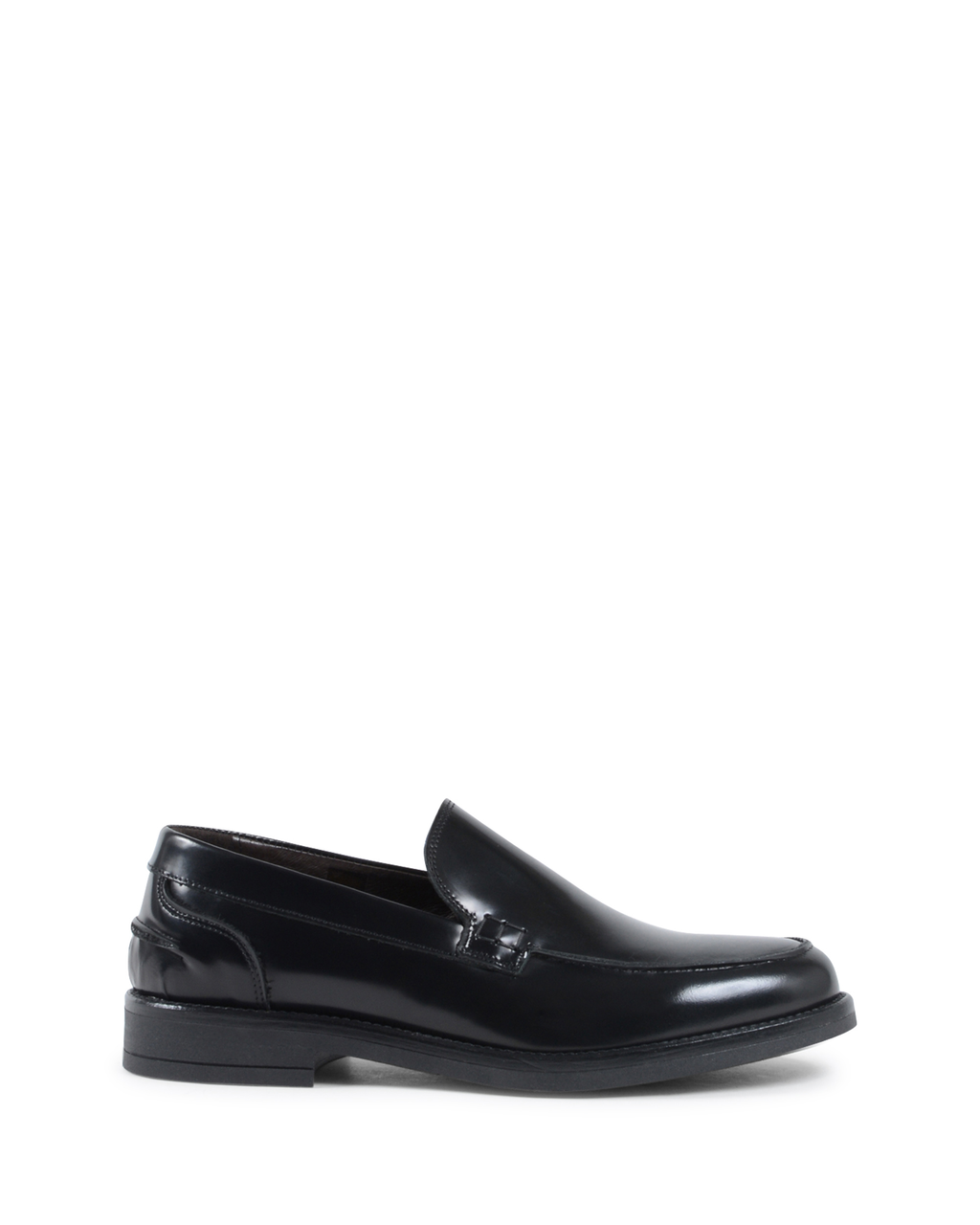 19V69 Italia Mens Loafer Black 002 C ABRASIVATO NERO