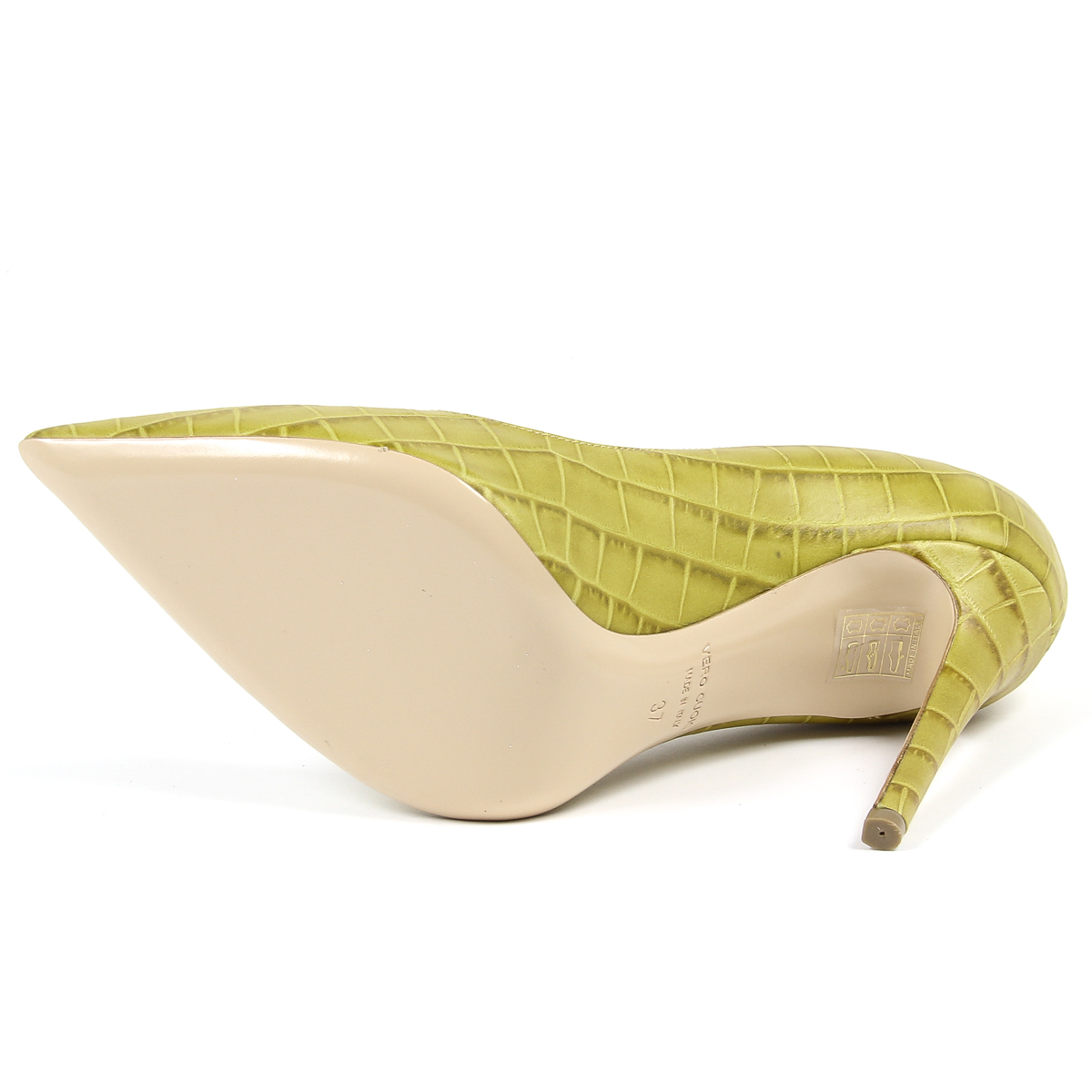 V 1969 Italia Womens Pump Green ESTER