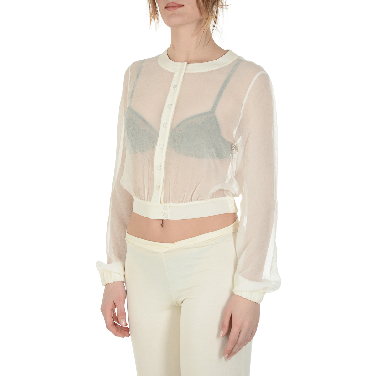 La Perla Top Giacca Donna Beige