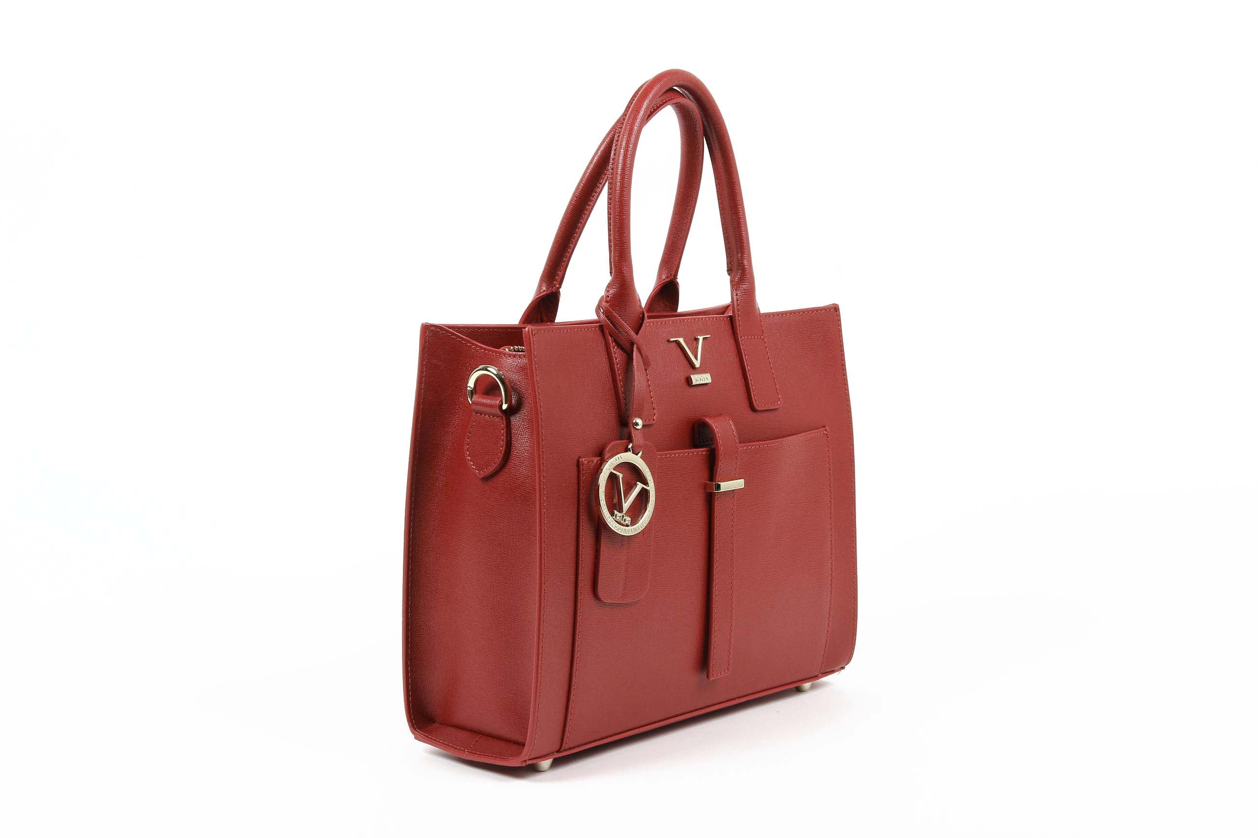 V 1969 Italia Borsa da donna V006 SAFFIANO ROSSO