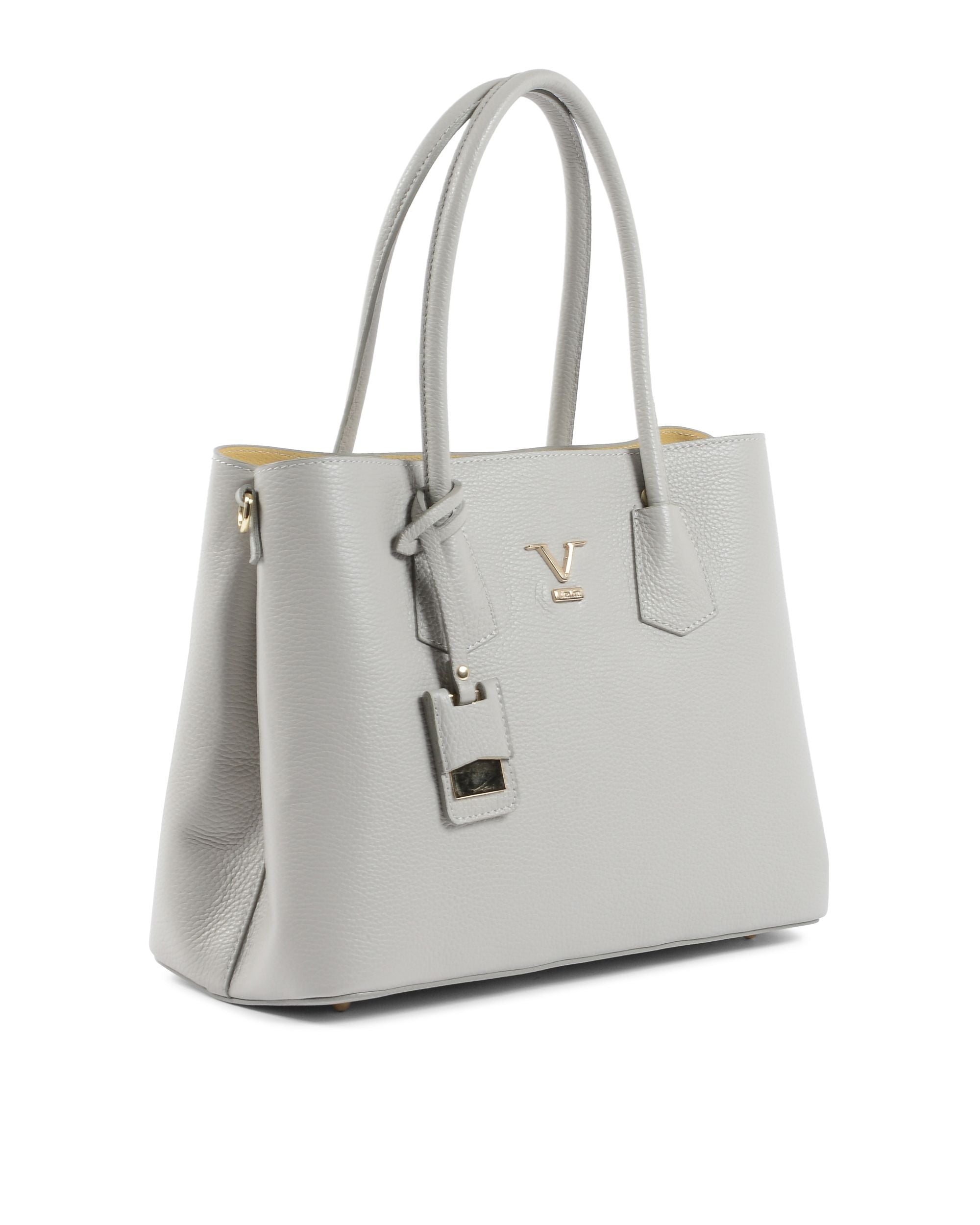 Borsa Donna V Italia Grigia 10510 DOLLARO GRIGIO PERLA