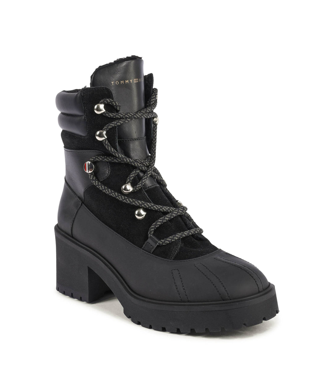 Tommy Hilfiger Stivali da donna NERO FW0FW068040GK