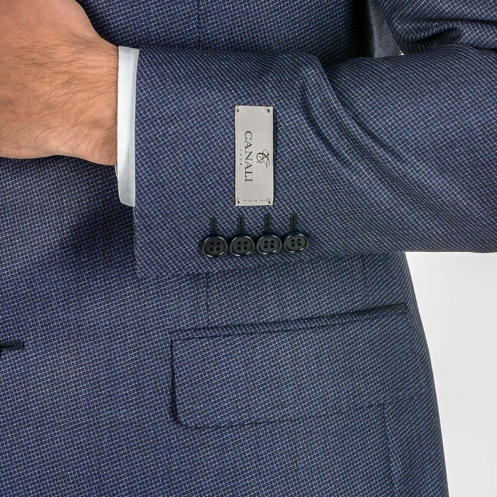 Abito da uomo Canali maniche lunghe blu