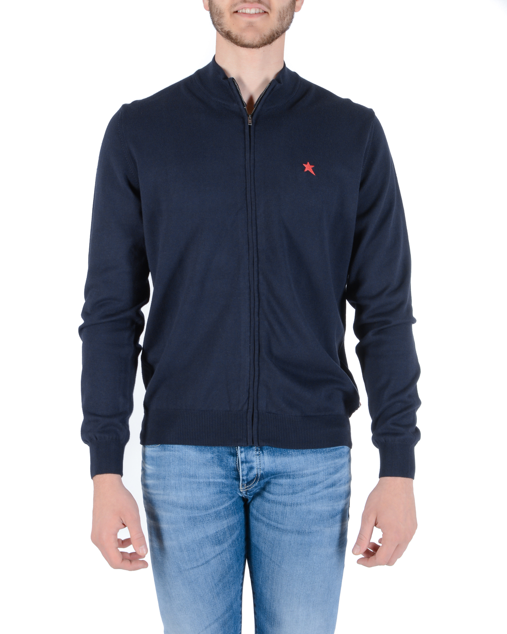 Maglione da uomo Andrew Charles LUPETTO BLU NAVY