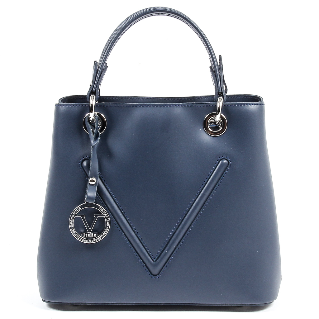 Borsa da donna V 1969 Italia V004-S RUGA BLU