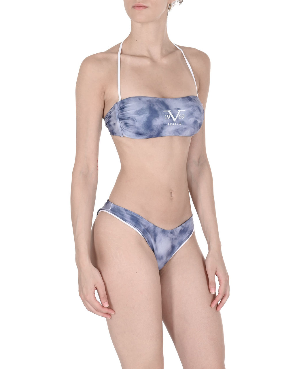 19V69 Italia Top da bagno da donna VSC1WTP13 NAVY