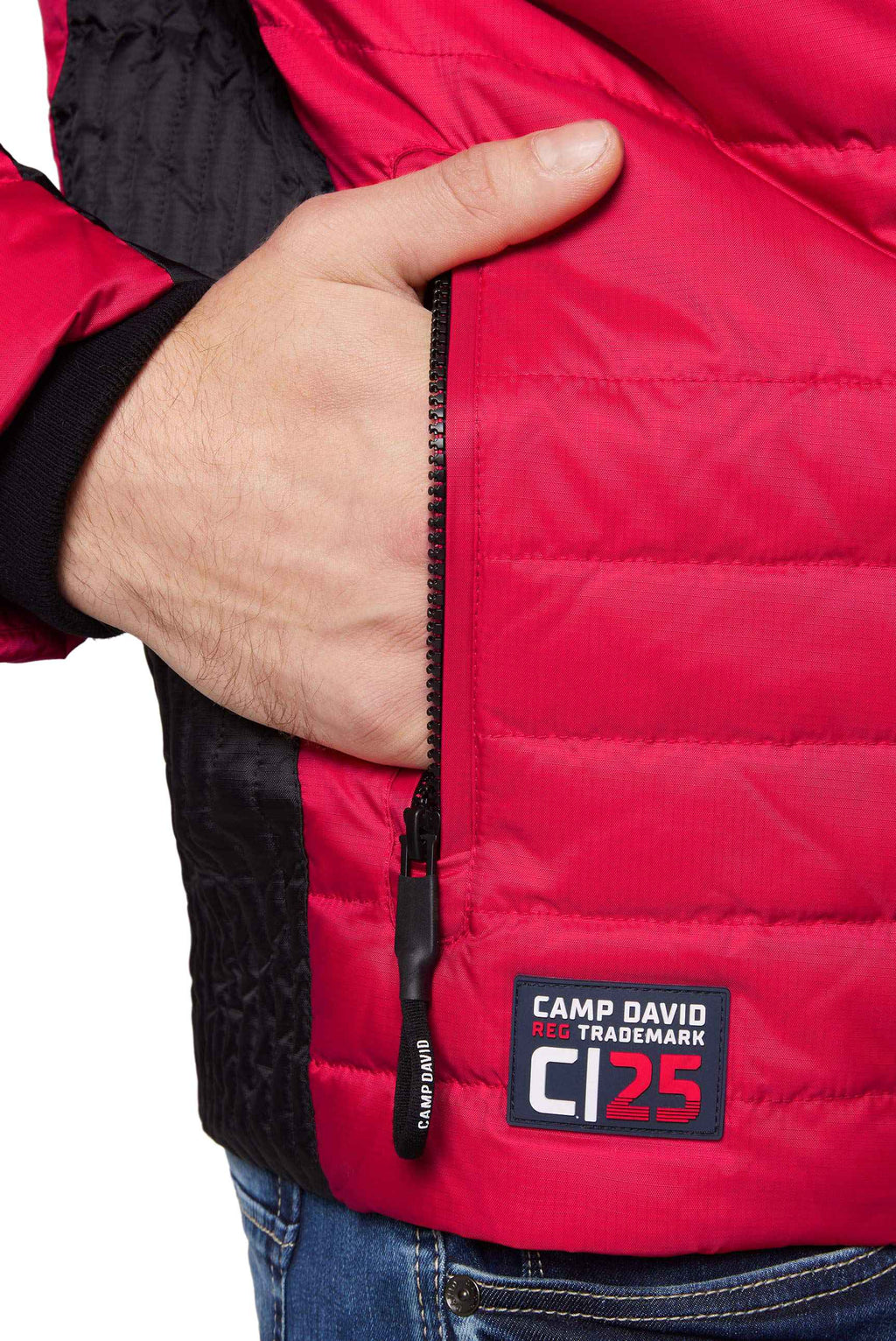 Giacca da uomo Camp David con cappuccio