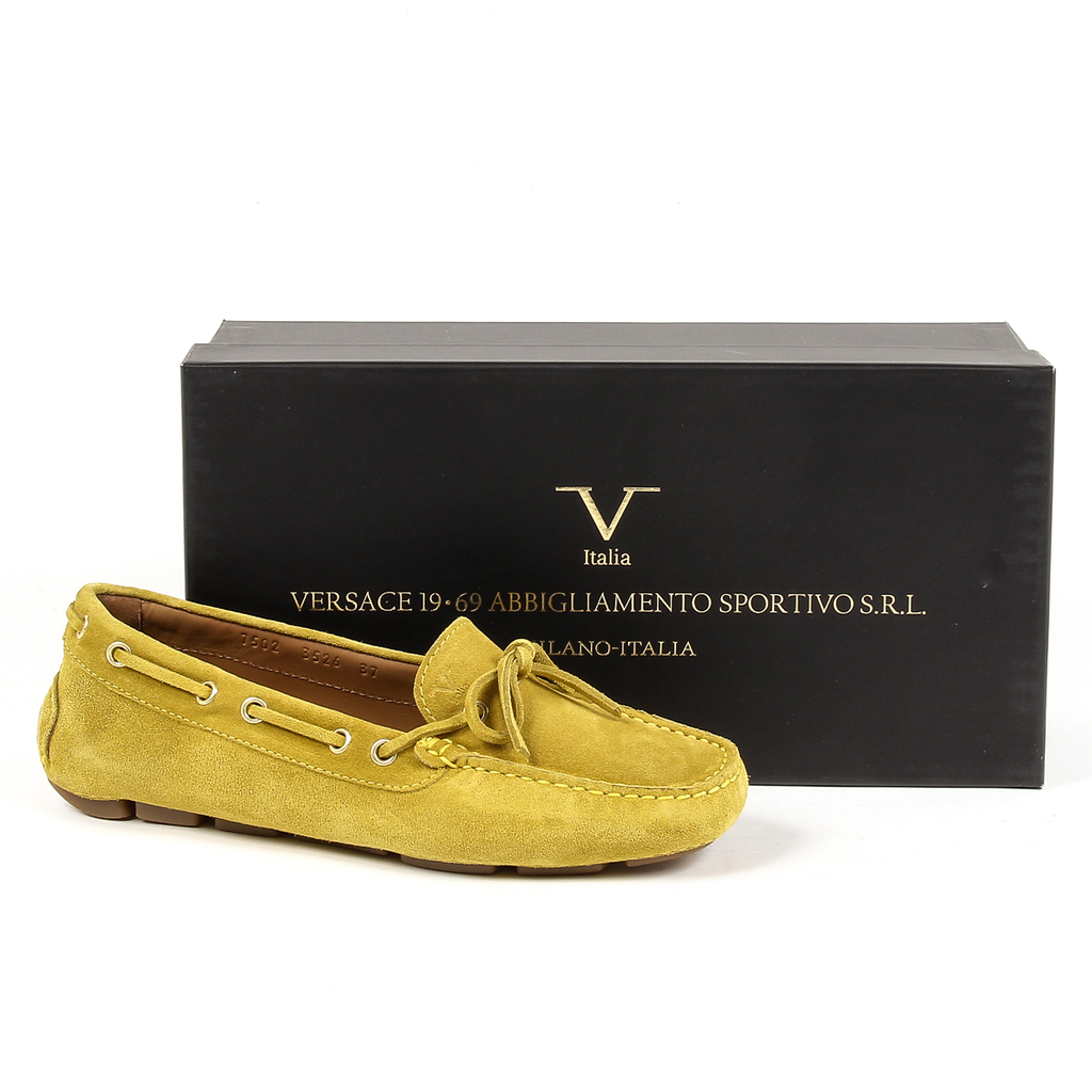 V 1969 Italia Mocassino da donna giallo PISA