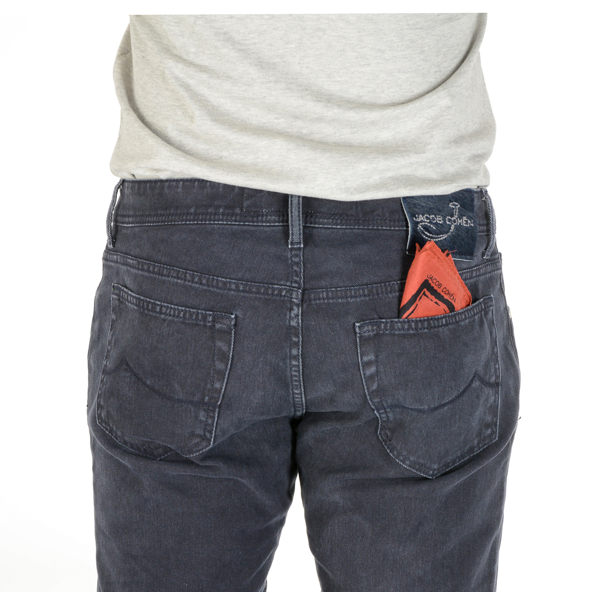 Jeans da uomo Jacob Cohen J688 blu scuro