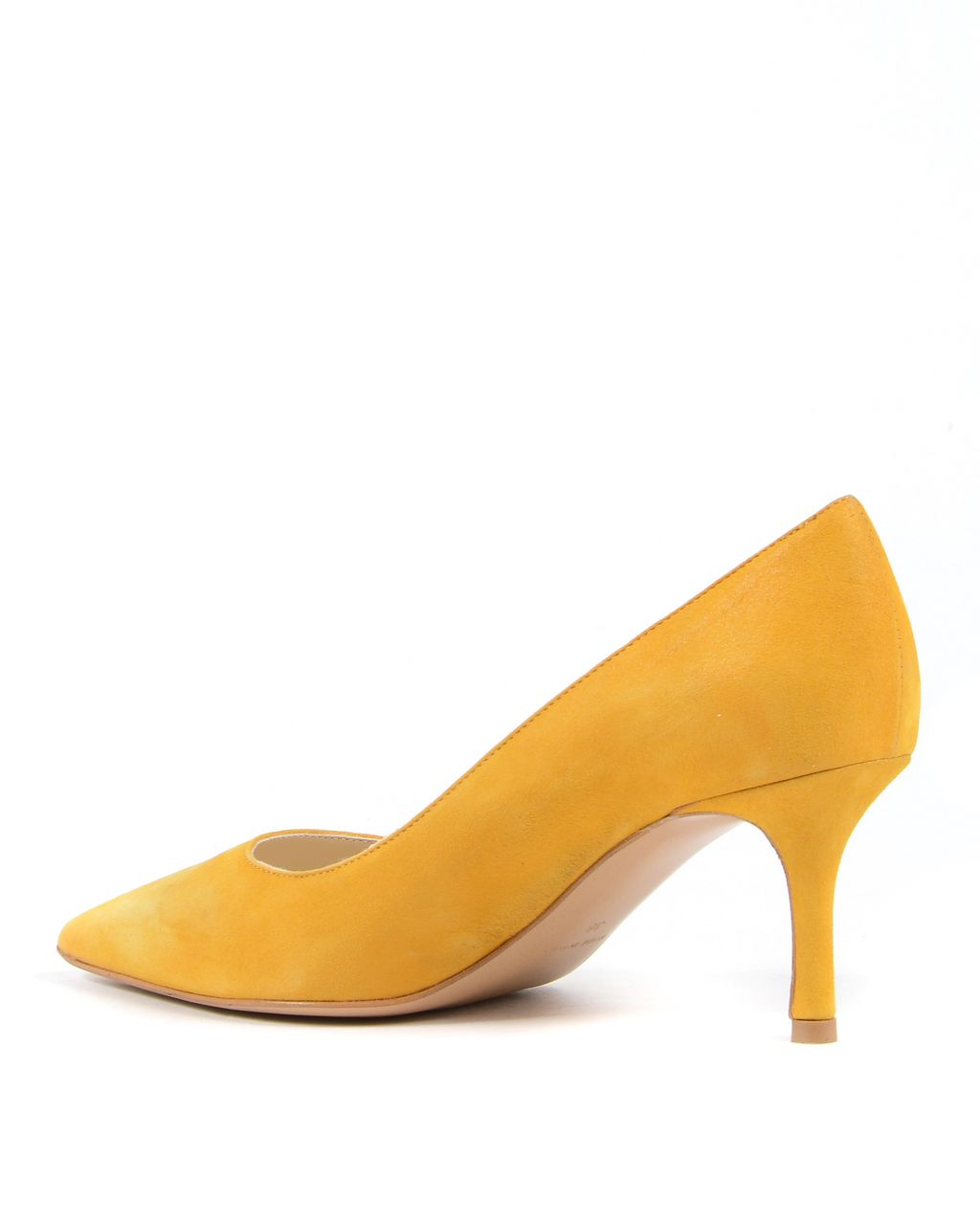 19V69 Italia Womens Pump Yellow DEC65 PELLE AMBER