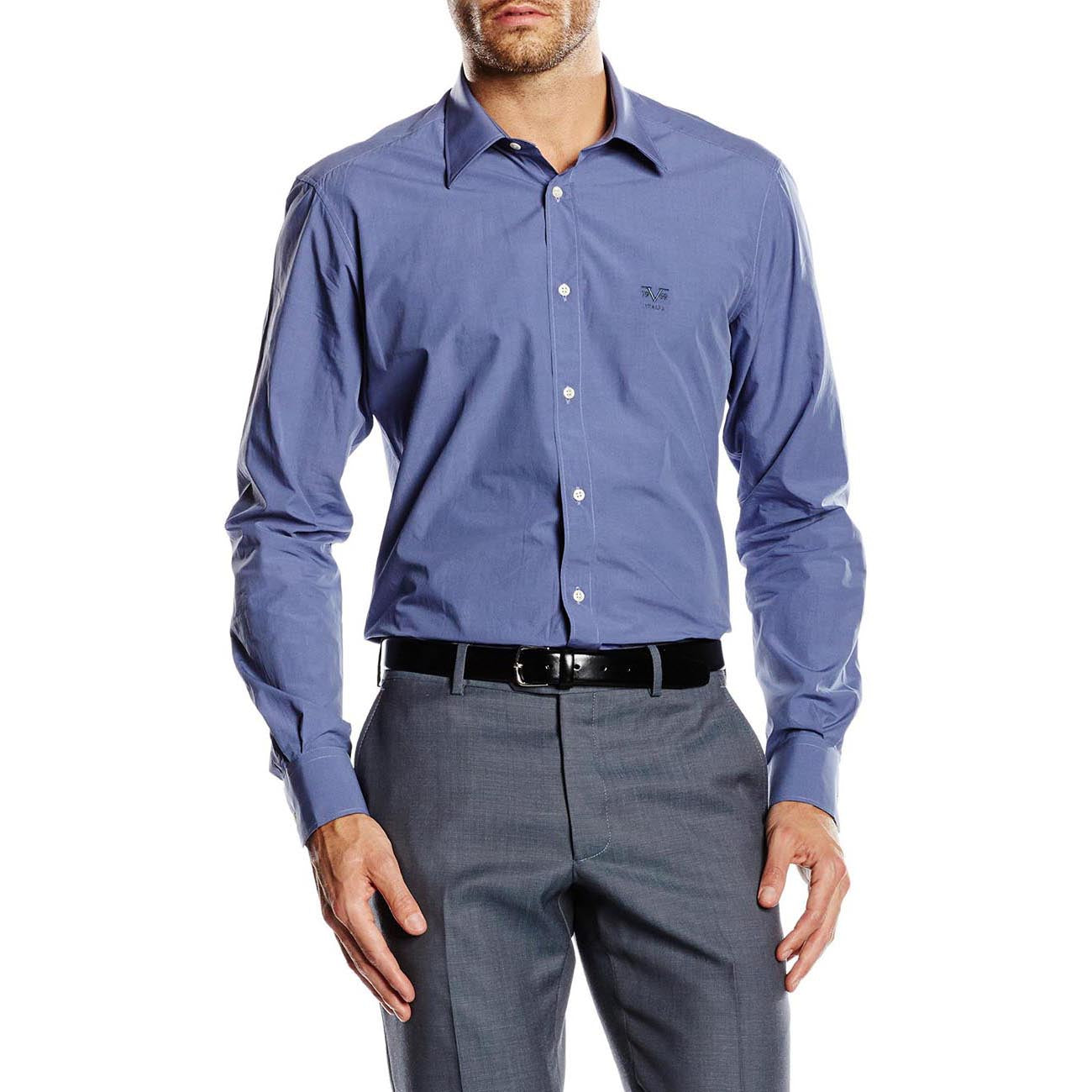 V 1969 Italia Camicia da uomo moderna con collo classico MCC65