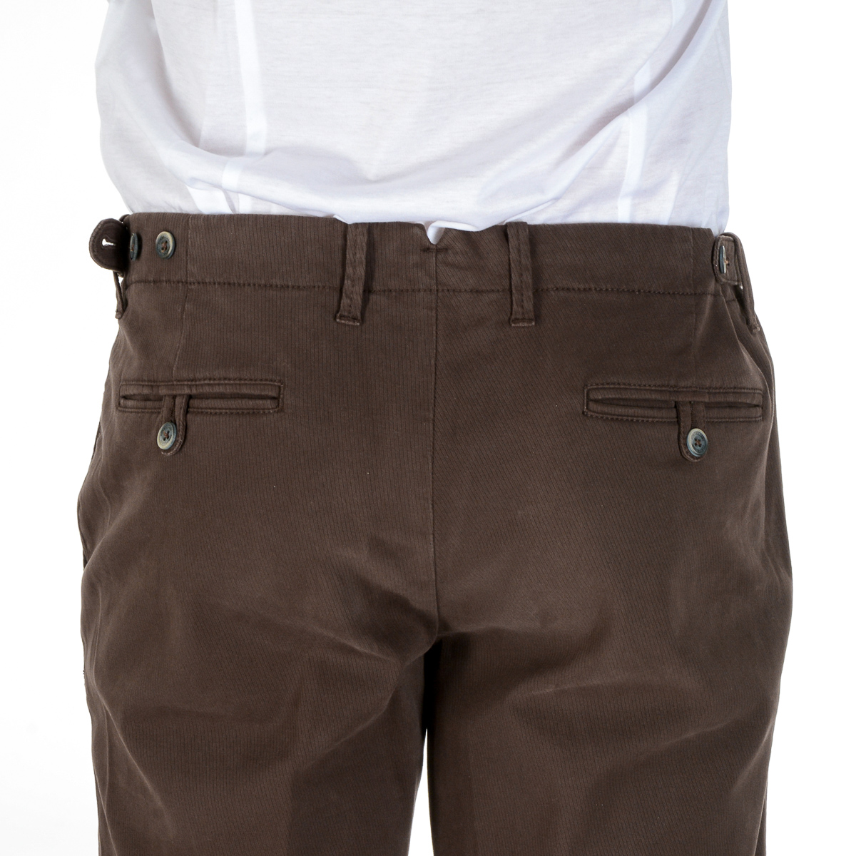 Corneliani Pantaloni Uomo Marrone