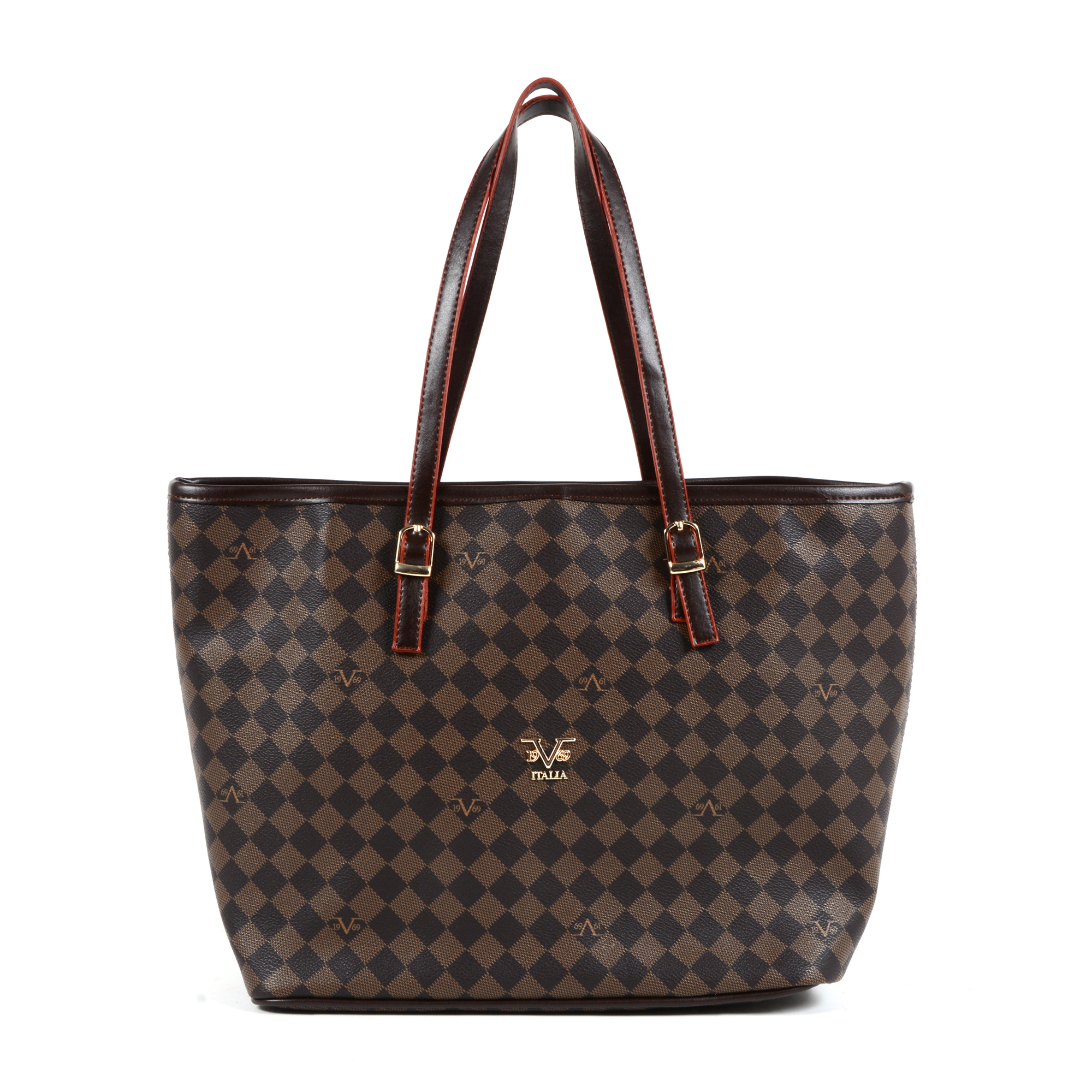 V 1969 Italia Borsa da donna marrone MANILA