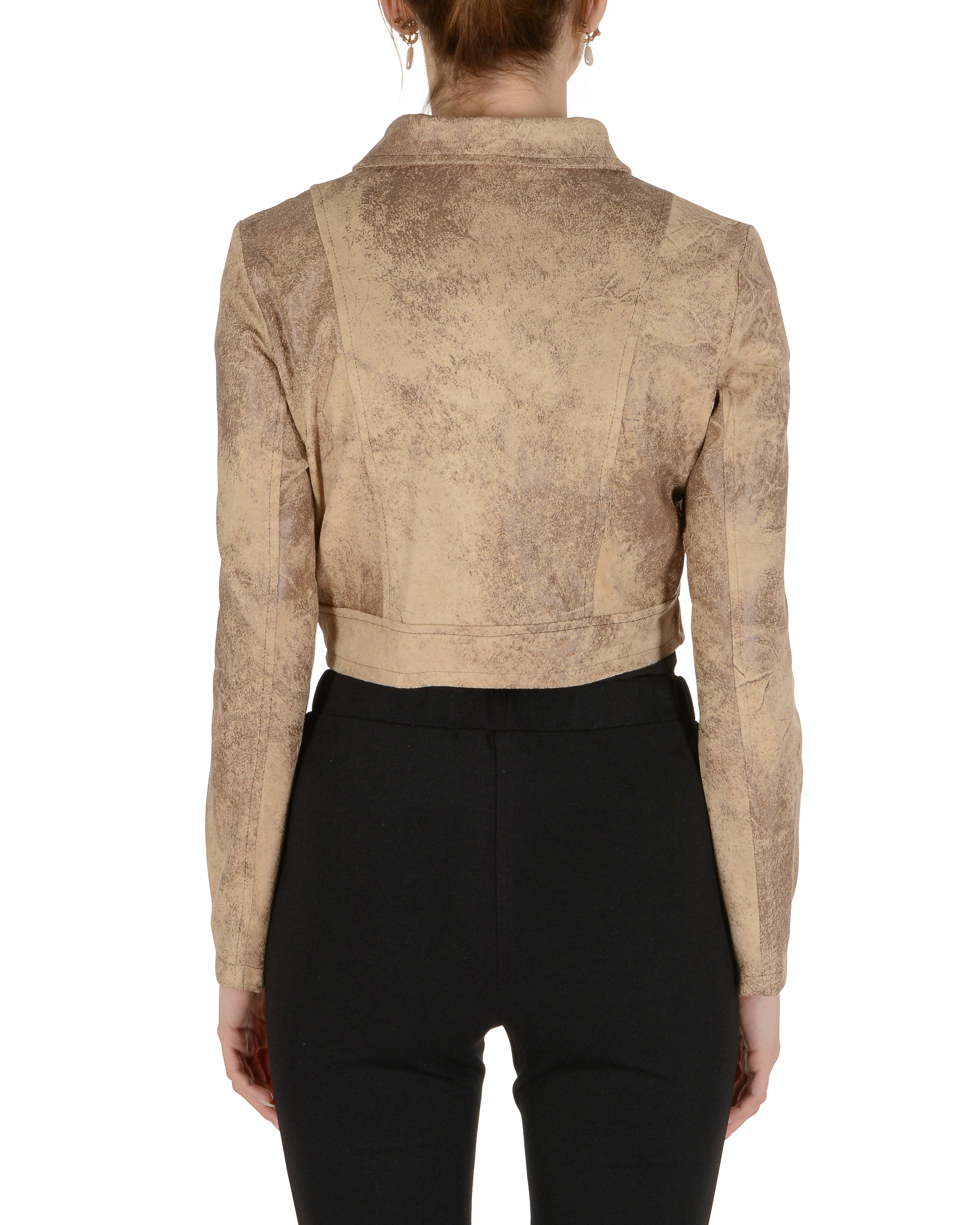 Giacca Donna 19V69 Italia Beige CHIODO BEIGE