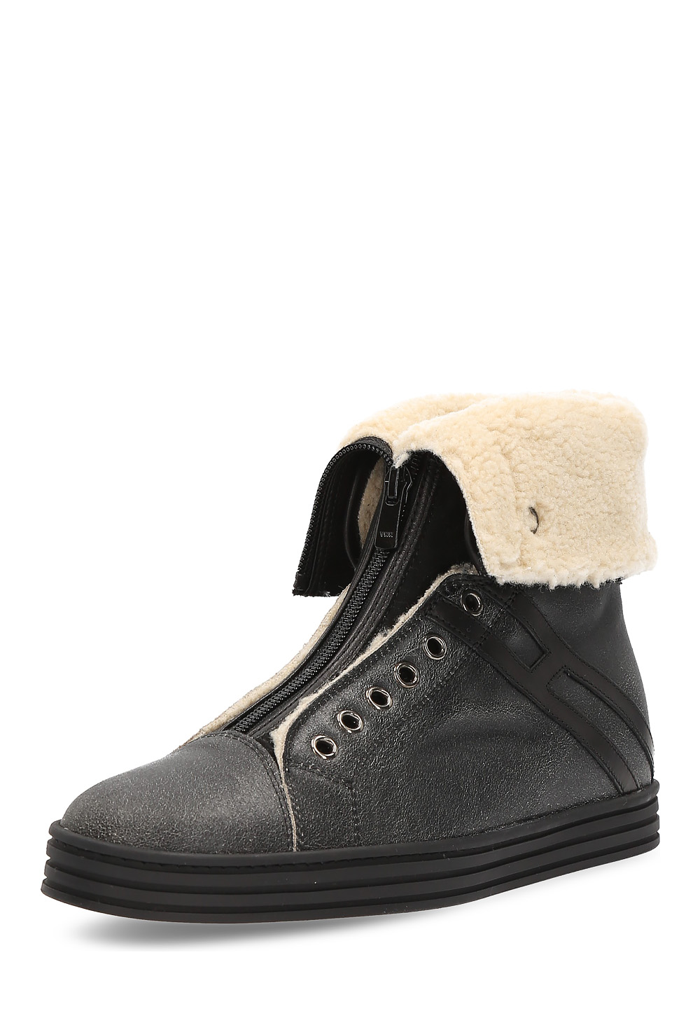 Hogan Sneaker Donna Nero Rebel HXW1820O84077AEB999