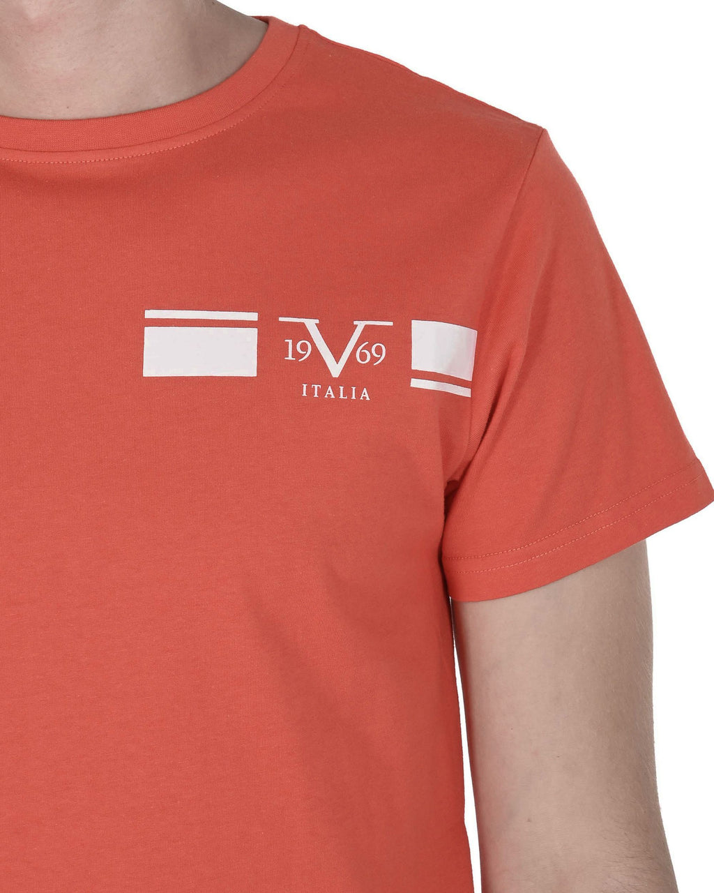19V69 Italia T-Shirt Uomo VSC1MTS05 GRENADINE
