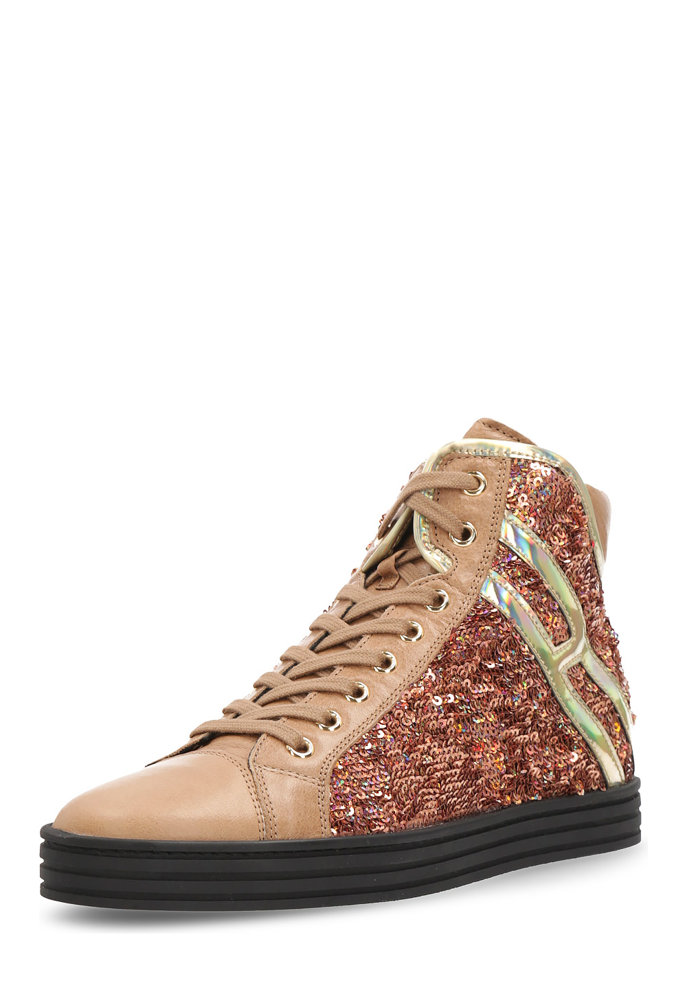 Hogan Donna Sneaker Marrone Rebel HXW1820I651777H568I