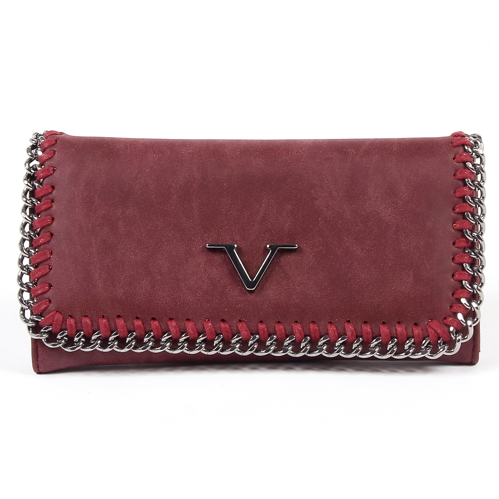 V 1969 Italia Borsa da donna rosso scuro VENUS