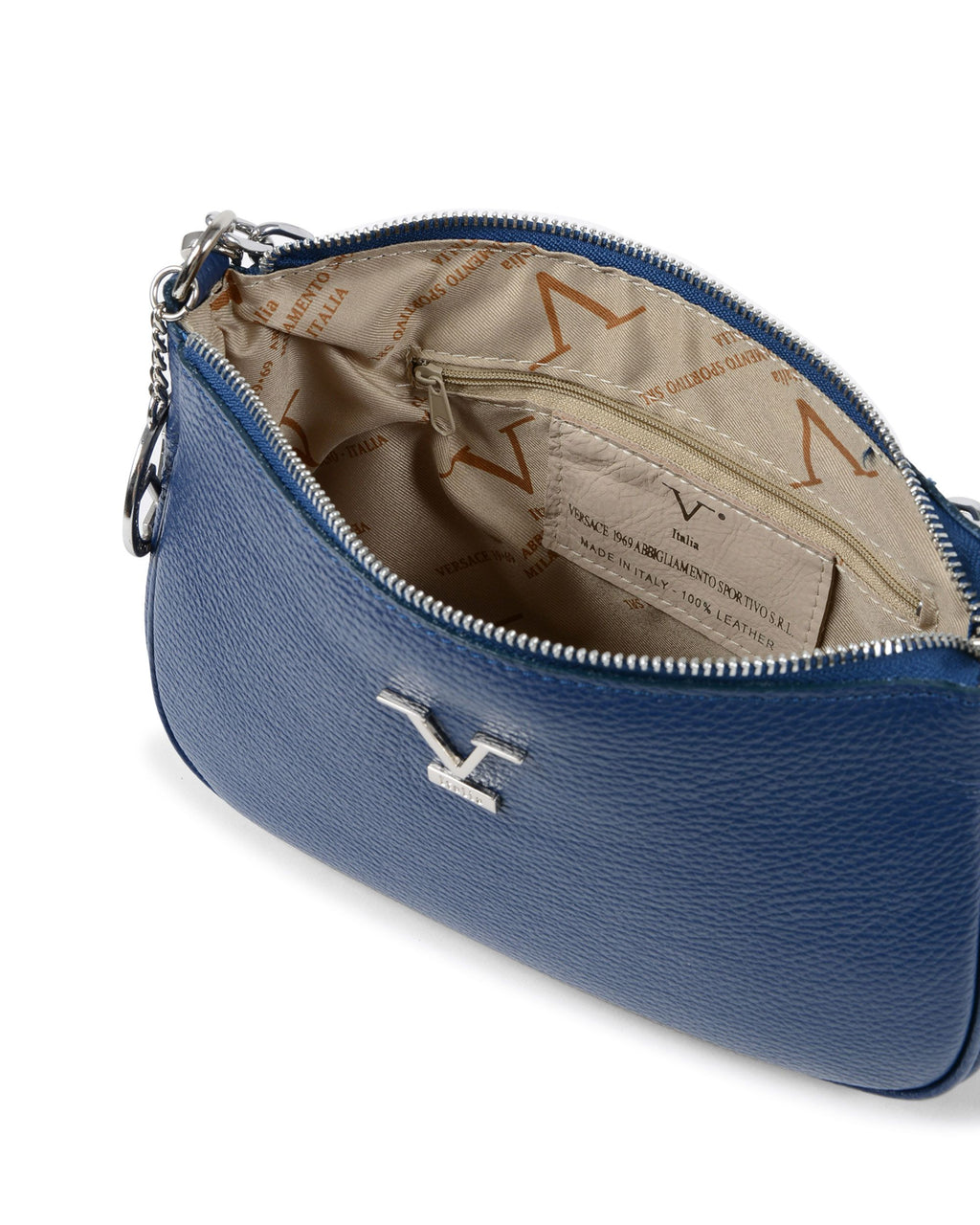 V Italia Borsa Mini Donna Blu VE1735 CERVO BLUE JEANS
