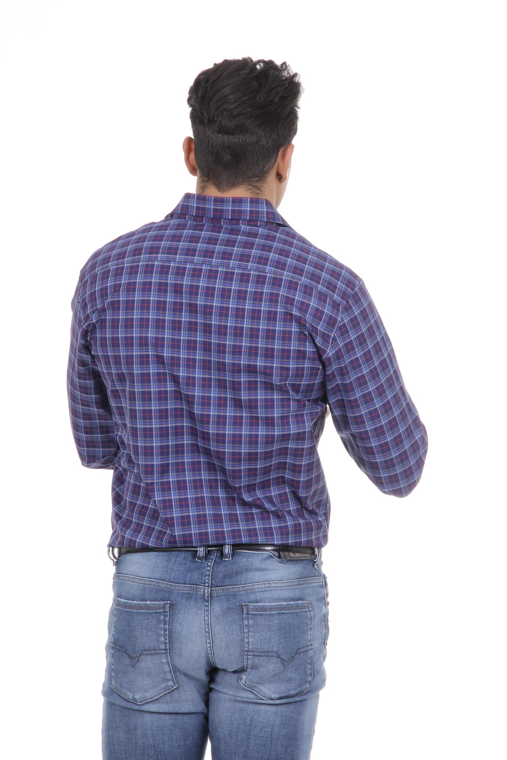 V 1969 Italia Camicia da uomo Modern Classic Fit 377 VAR. 034