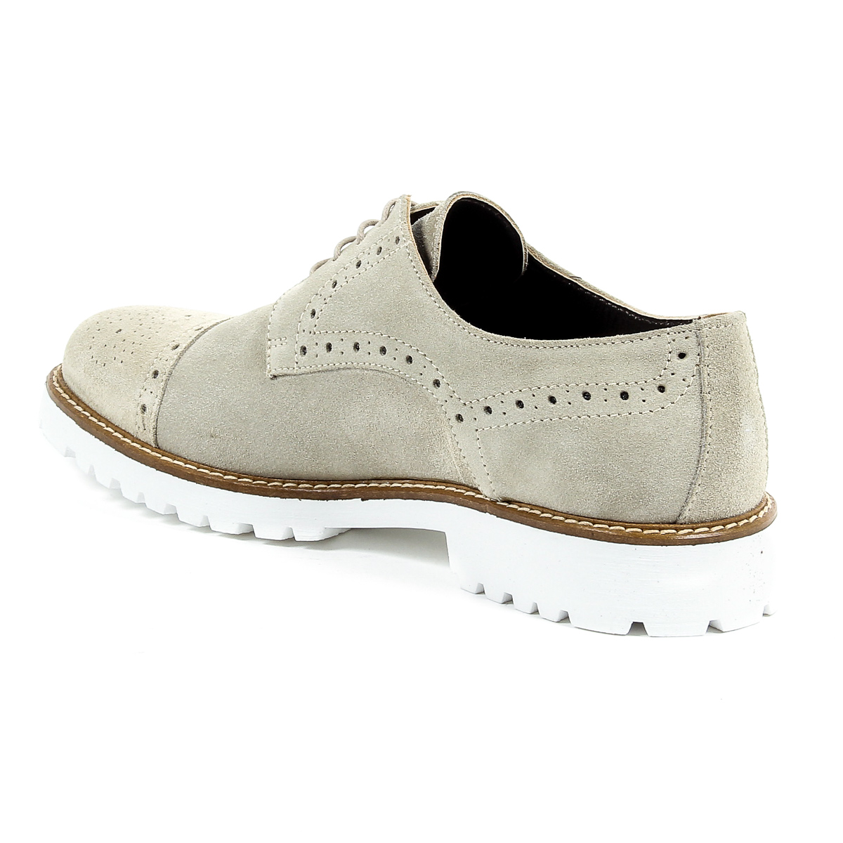 V 1969 Italia Scarpa Oxford Brogue da uomo